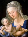 Virgin and child holding a half eaten pear Albrecht Durer